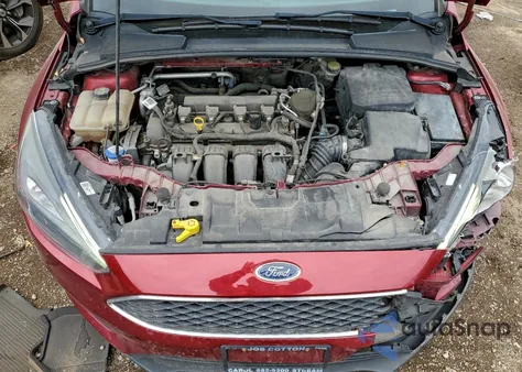 2016 Ford Focus Se из США, поврежденный, VIN 1FADP3F27GL325895